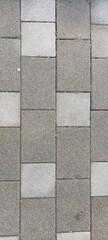 Top view on sidewalk surface. Pavement background 