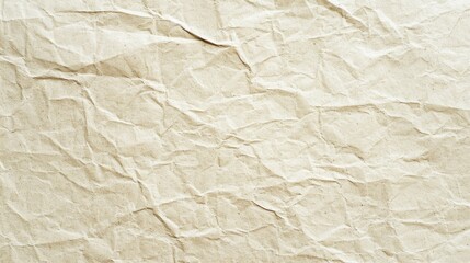 Obraz premium Light rough textured white beige paper background with copy space.