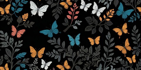seamless floral background