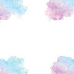 Beautiful and colorful hand painted watercolor grunge texture backgrund.