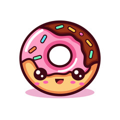 Fototapeta premium cute donut.eps