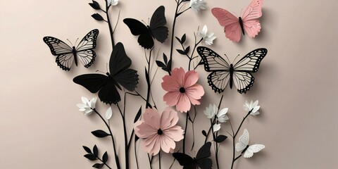 butterfly on flower