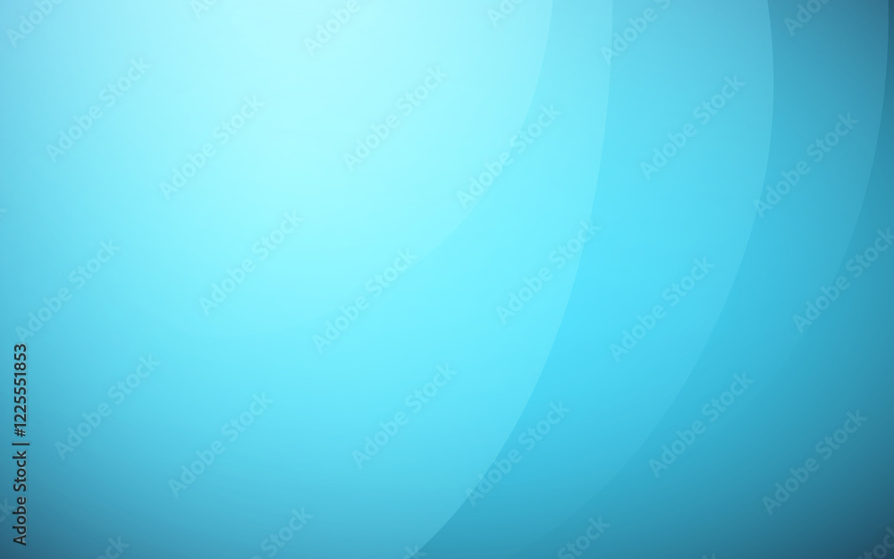 Aufkleber teal gradient abstract background curves color light smooth