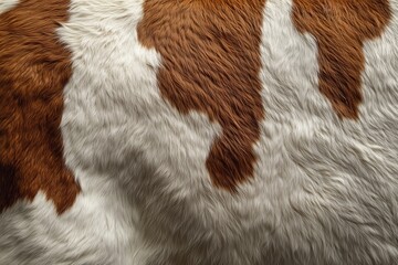 Black and white cow skin texture