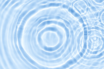 Water background,Summer blue water ripple surface texture wave in bathroom,Top view swimming pool with natural sunlight effect on abstract circle pattern for spa, cosmetic serum banner,Sea beach water