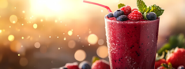 Berry Explosion Frozen Smoothie