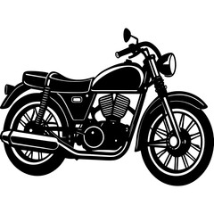 Obraz premium motorcycle isolated on white