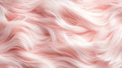 A soft, flowing texture resembling silky hair in shades of pink and white, perfect for backgrounds, creative projects, or fashion designs