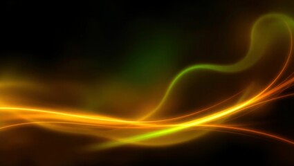 yellow green light effect