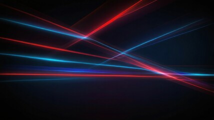 Red blue lines light speed motion background. red faster motion background design. fast moving digital technology concept texture and black space