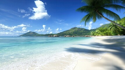 Fototapeta premium Tropical Beach Paradise