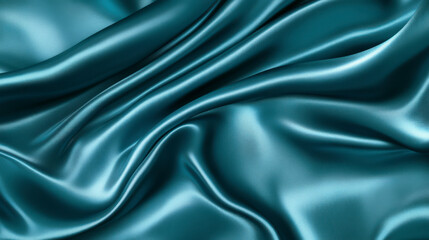 Fototapeta premium Teal Ocean Texture on a Plain Background - Fine Grain Abstract Pattern