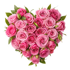 Obraz premium bouquet of pink roses
