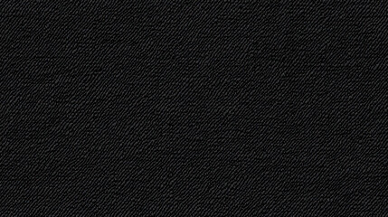 Fototapeta premium Subtle Black Wool Fabric Texture on Plain Background
