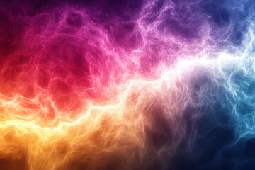 Vibrant abstract electric energy pattern showcasing colors in a dynamic formation