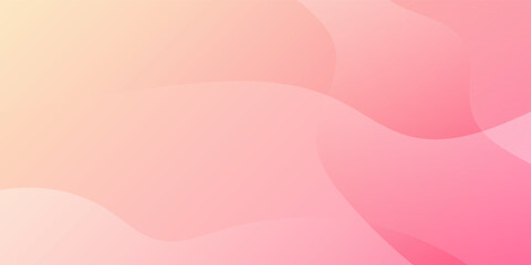 Wave pink and peach gradient background, suit for banner, web, presentation