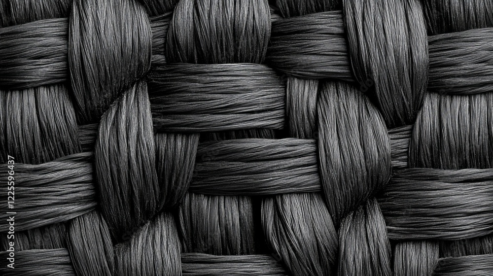 Poster intricate weaving of dark fibers creates a stunning tapestry that embodies texture and depth