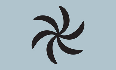 Spiral Swirl Design Elements stock illustration 'spiral, design element, illustration, retro style, vector, black color, swirl pattern, horizontal, simplicity, spotted, vortex, abstract, computer grap