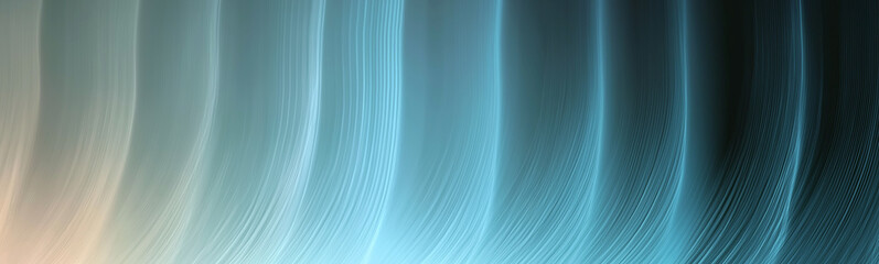 Naklejka premium Abstract blue green light trails flowing background design