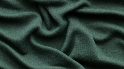 Fototapeta premium Seamless Green Wool Fabric Texture with Abstract Pattern Background