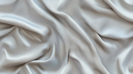 Obraz premium Light Grey Satin Fabric Texture Background for Abstract Designs