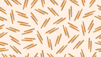 National chopsticks day. Chopsticks seamless pattern background. Chopstick doodle motif wallpaper. Vector illustration