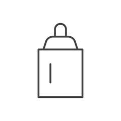 Feeder icon Vector logo set flat