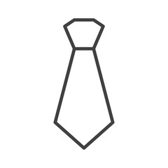 Tie icon Vector logo set flat