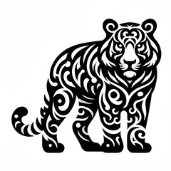 Obraz premium tiger illustration