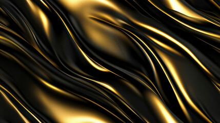 Fototapeta premium Elegant Champagne Gold Satin Fabric Texture Background