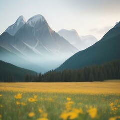 Fototapeta premium Mountain Background