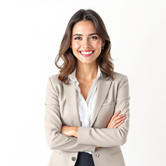 portrait of a smiling business woman