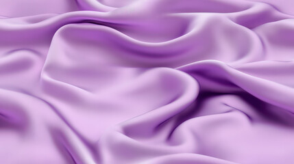 Obraz premium Soft Lilac Silk Fabric Texture with Flowing Design for Backgrounds