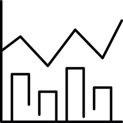 Analytics line editable icon set. Containing data analytics, graph visualization, dashboard metrics, report, financial, seo analytics, and more. Vector illustration