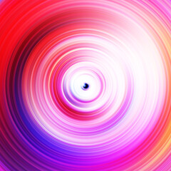 Colorful radial motion effect. Abstract rounded background. Color curves and sphere. Multi color gradient rings and circles wallpaper. Colored texture backdrop and banner.