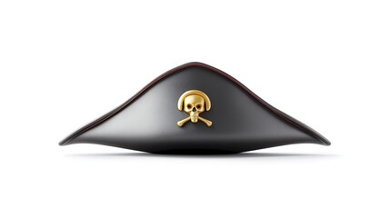pirate hat isolated on white background
