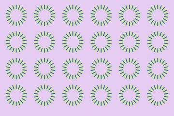 Textured paper with starburst pattern