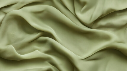 Fototapeta premium Muted Olive Green Wool Fabric Texture with Seamless Pattern