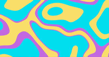 Colorful psychedelic flow abstract background