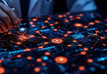 Exploring digital health technology through data analysis and virtual diagnostics in a modern healthcare setting