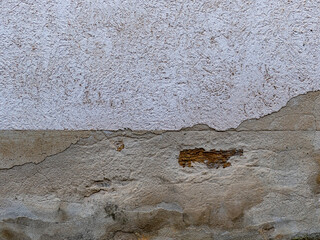 Schäden an der Hauswand