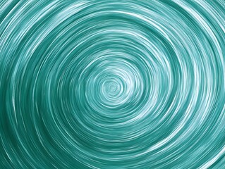 Abstract Teal Swirl Vortex Background Texture