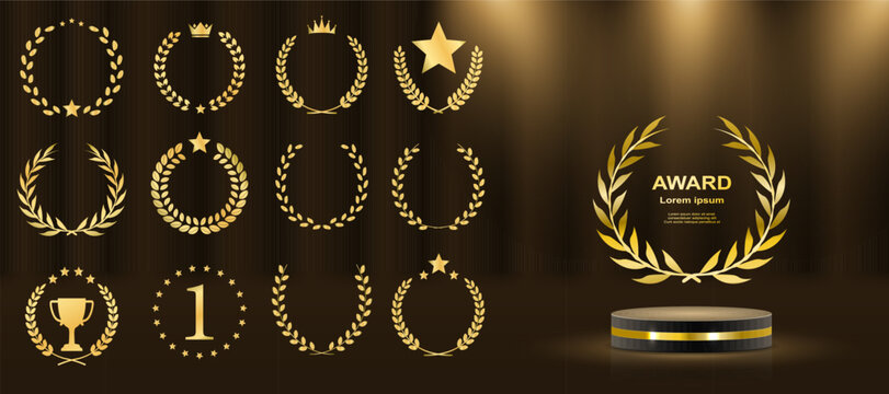 A detailed vector illustration showcasing fame, glory, and ultimate triumph. Ideal for sports competitions, corporate events, winner announcements, and special achievements.