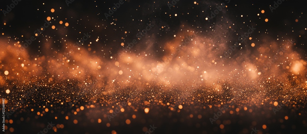 Poster sparkling fireworks background for new year celebrations with empty copy space for text or promotion