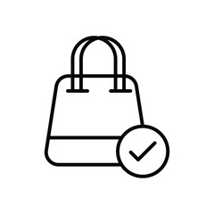 Order vector icon stock illustration