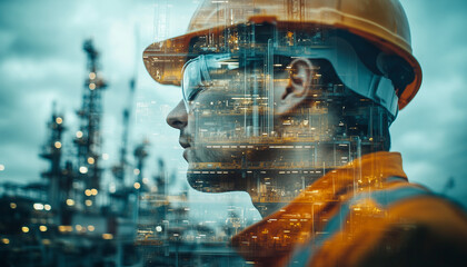 double exposure of worker and a chemical plant