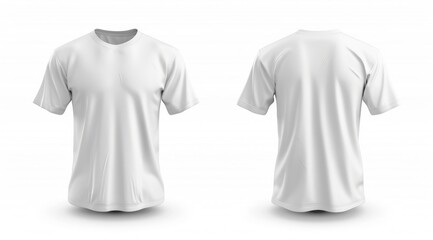 Fototapeta premium white t shirt template