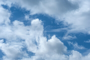 blue sky with clouds