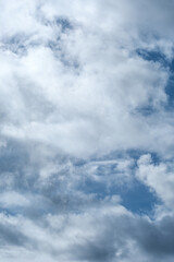 blue sky with clouds