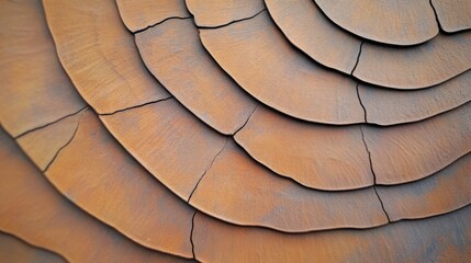  rare tree bark with a unique spiral pattern, showing deep ridges and a blend of earthy colors